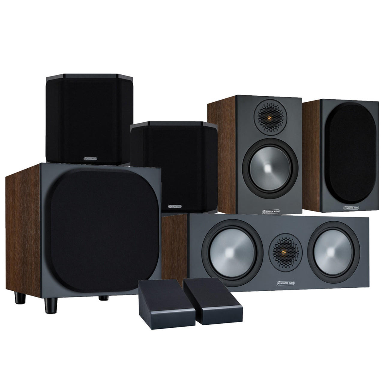 Monitor Audio Bronze 50 Atmos AV Speaker Package quantumAV