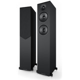 Acoustic Energy AE309 MK2 Floorstanding Speakers Black (Pair) — angled hero view