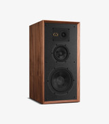 Wharfedale Super Linton Bookshelf Speaker (Walnut) angled view