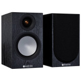 Monitor Audio Silver 50 7G Bookshelf Speakers Black Oak (Pair)
