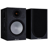 Monitor Audio Silver 100 7G Bookshelf Speakers Black Oak (Pair)