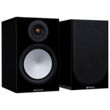 Monitor Audio Silver 100 7G Bookshelf Speakers Gloss Black (Pair)