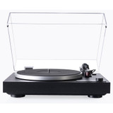 Dual CS 429 Fully Automatic Belt Drive Turntable Black — front view