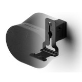 Flexson Wall Mount for Sonos Era 300 Black (Single) — hero view with speaker