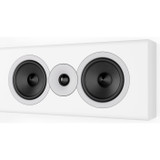 Acoustic Energy AE307 Mk2 centre speaker in matte white, front view