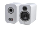 Q Acoustics 3030i Bookshelf Speakers Arctic White (Pair) — hero view