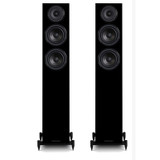 Wharfedale Diamond 12.3 Floorstanding Speakers Black (Pair) — front view (pair)