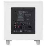 Monitor Audio Bronze 6G W10 Subwoofer White — rear panel