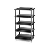 Solid Steel S5-5 Hi-Fi Rack (Black) — hero view