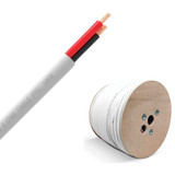 QED QX16/2 PVC Installation Speaker Cable White (300m Reel)