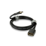 QED Connect USB C(M)-A(F) (0.75m Single) — hero view