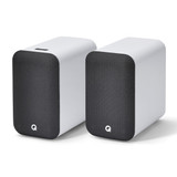 Q Acoustics M20 HD Wireless Music System White — front hero pair view