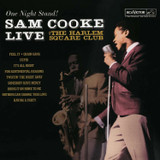 Sam Cooke - Live at Harlem Square Club LP — front cover