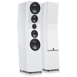 SVS Ultra Evolution Pinnacle Speaker - Piano Gloss White (Pair) — hero view