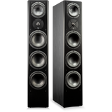 SVS Prime Pinnacle Floorstanding Speaker - Black Ash, front view