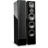 SVS Prime Pinnacle Floorstanding Speaker - Piano Gloss Black, front view