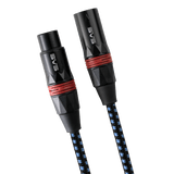 SVS SoundPath Balanced XLR Audio Cable - hero shot showing both XLR connectors on white background