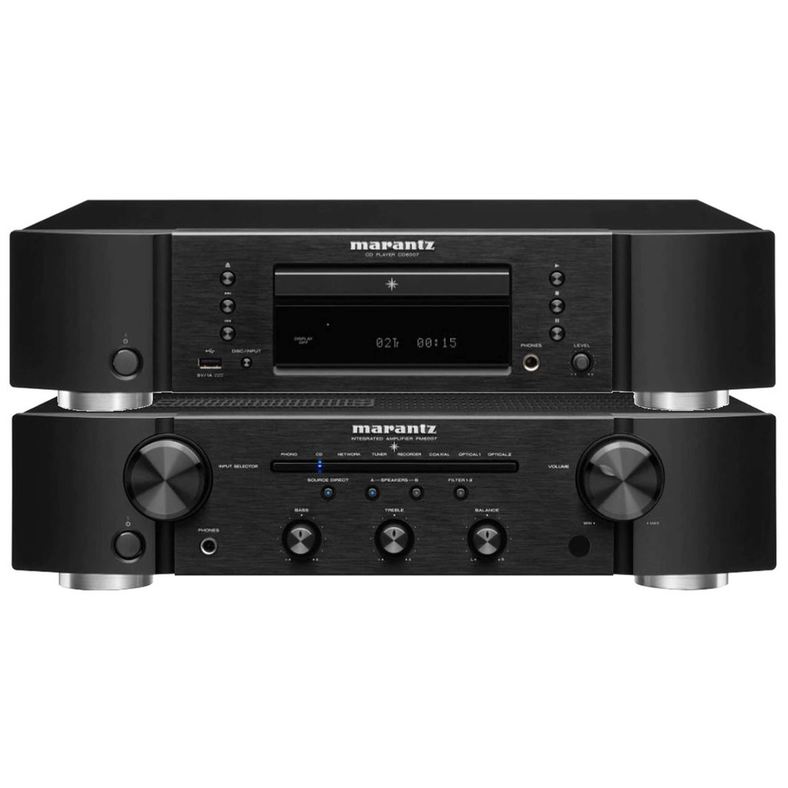 Marantz PM6007, CD6007 and Monitor Audio Silver 100 Bundle quantumAV
