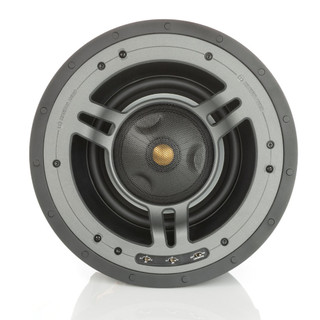 Monitor Audio CP-CT380-IDC In-Ceiling Speaker - front face view showing IDC midrange/tweeter module