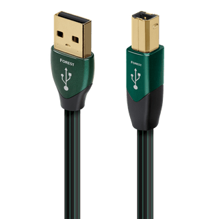 AudioQuest Forest USB A-B Cable (3m Single) — front view