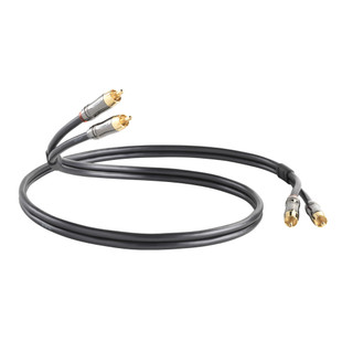 QED Performance Audio Graphite RCA Interconnect (1m Pair) — hero view