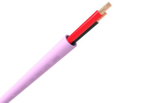 QED QX16/2 Pink LSZH Speaker Cable 100m Reel