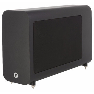 Q Acoustics 3060S Slimline Subwoofer Carbon Black — hero view