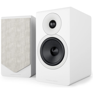 Acoustic Energy AE300 MK2 Bookshelf Speakers Matte White (Pair)