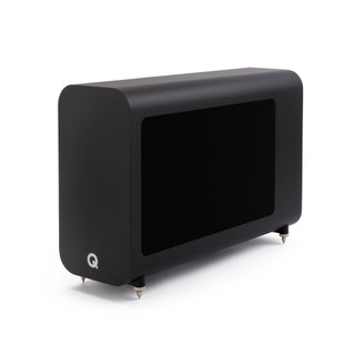 Q Acoustics 3060S Slimline Subwoofer Carbon Black — hero view