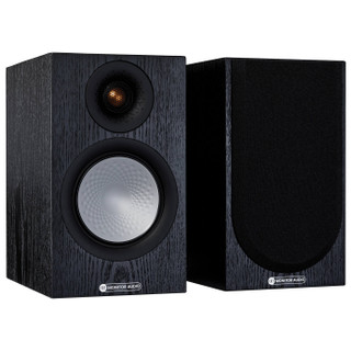 Monitor Audio Silver 50 7G Bookshelf Speakers Black Oak (Pair)