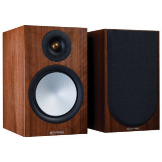 Monitor Audio Silver 100 7G Bookshelf Speakers Natural Walnut (Pair)
