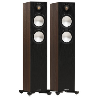 Monitor Audio Bronze 300 7G Floorstanding Speakers Walnut (Pair)