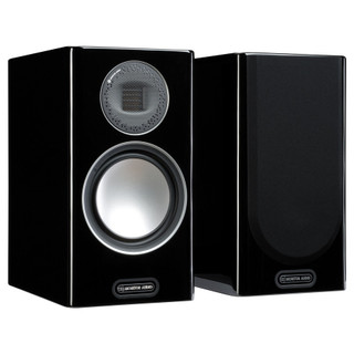 Monitor Audio Gold 100 5G Bookshelf Speaker Piano Gloss Black (Pair) — hero view