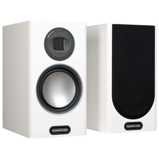 Monitor Audio Gold 100 5G Bookshelf Speaker Satin White (Pair) — hero view