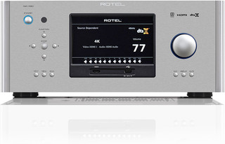 Rotel RAP-1580 AV Receiver Silver — front view
