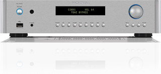 Rotel RC-1572 Pre-Amplifier Silver — front view