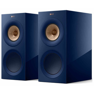 KEF R3 Meta Standmount Speakers Indigo Gloss (Pair) — hero view