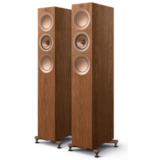 KEF R5 Meta Floorstanding Speakers Walnut (Pair)