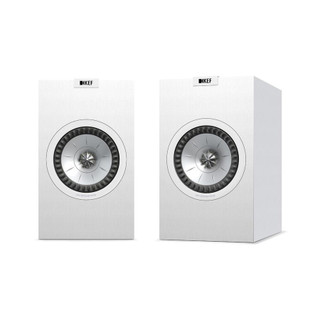 KEF Q150 Bookshelf Speakers Satin White (Pair) — hero view