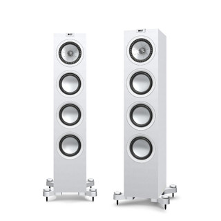 KEF Q550 Floorstanding Speakers Satin White (Pair)