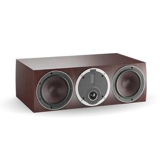 DALI Rubicon Vokal centre speaker in Maroon, three-quarter view