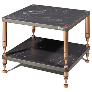 Solid Steel HP-2 Ceramic Hi-Fi Rack (Slate Black)