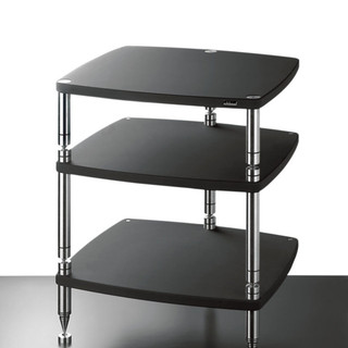 Solid Steel HS-3 Hi-Fi Rack (Flat Black)