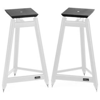 Solid Steel SS-5 Vintage Speaker Stands (White) (Pair)