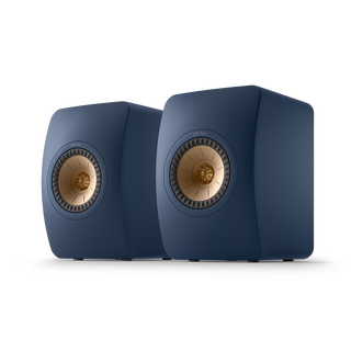 KEF LS50 Meta Bookshelf Speakers Royal Blue (Pair)