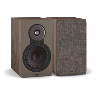 DALI Sonik 3 Bookshelf Speakers Walnut (Pair) — hero view