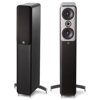 Q Acoustics Concept 50 Floorstanding Speakers Gloss Black (Pair) — hero view