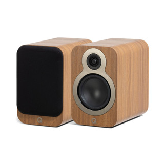 Q Acoustics 3030c Bookshelf Speakers Pin Oak (Pair) — hero view