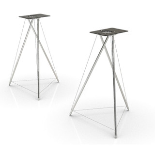 Q Acoustics Tensegrity Speaker Stands with Universal Adapter Plate (Pair) — hero view