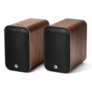 Q Acoustics M20 Wireless Music System Walnut (Pair) — hero view